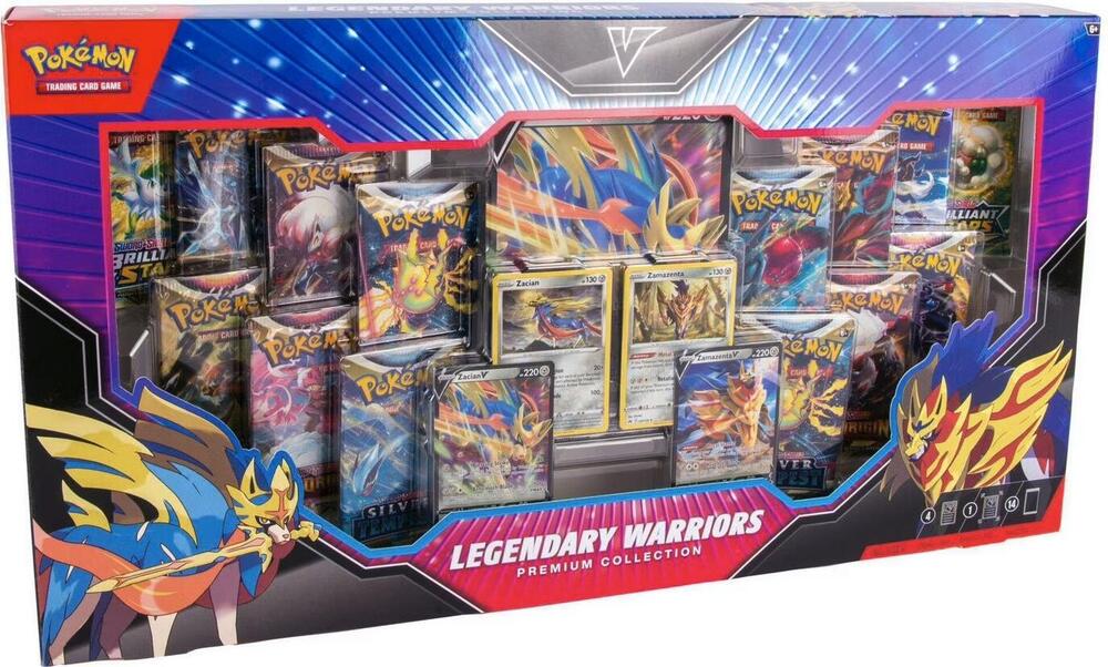 Legendary Warriors Premium Collection- No Box, Packs and Cards Only